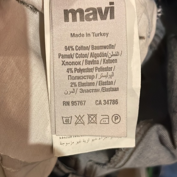 Mavi Alexa ankle mid rise skinny with distressing size 31 - Picture 12 of 12